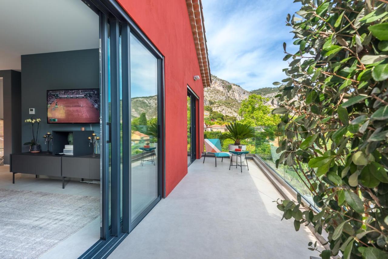 Deluxe Villa Graziella 200 M From The Beach Èze Esterno foto